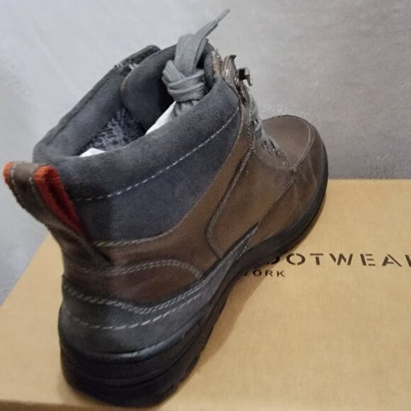 Reserved Footwear Men's Combat Work Boot Size US 12 Grey - Picture 3 of 5